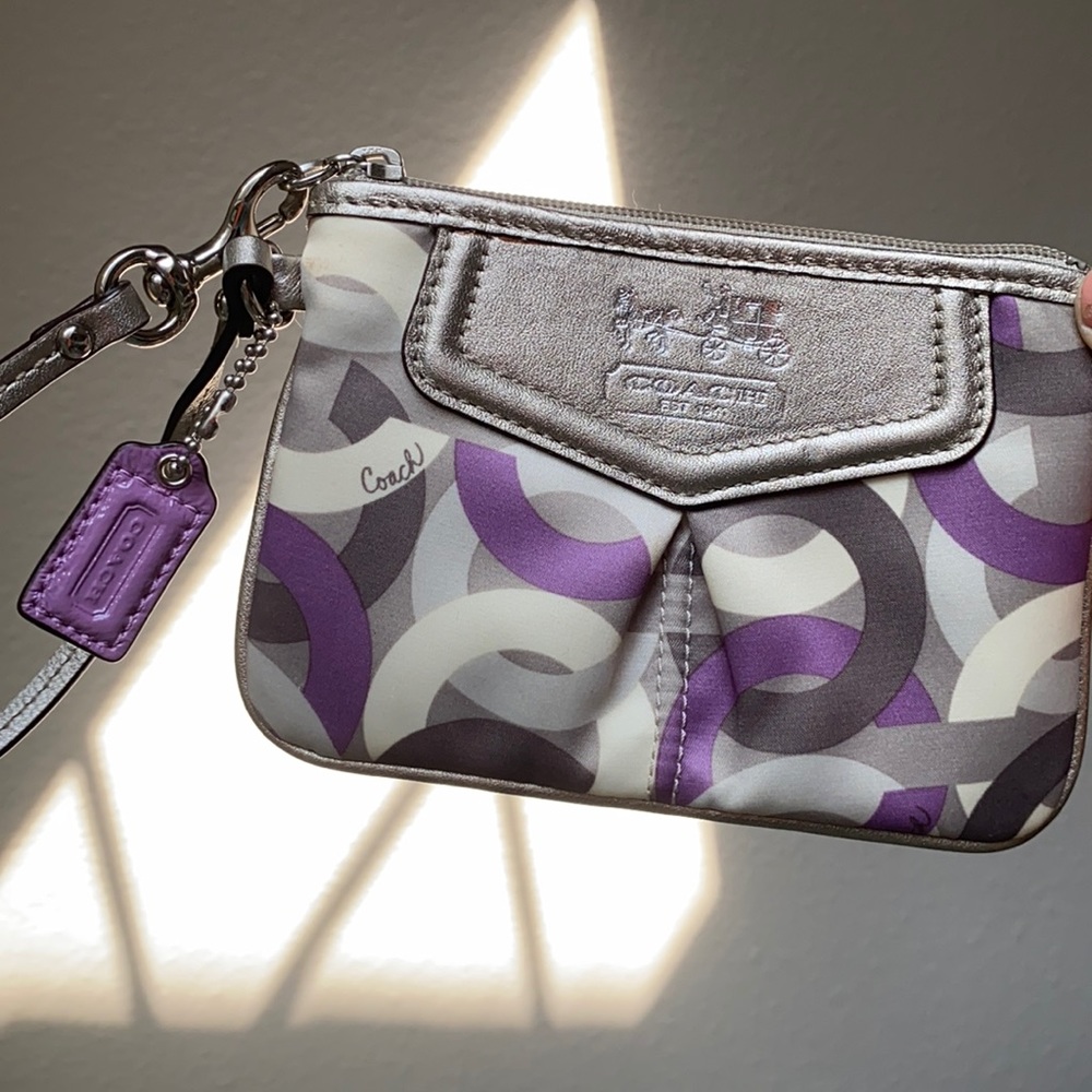 Coach wristlet